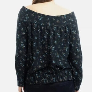 MARISSA WEBB Amelie Floral Off-shoulder Blouse‎ with Pockets XL